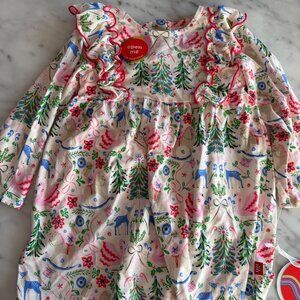 NWT Magnetic Me Holiday Dress 12-18 months